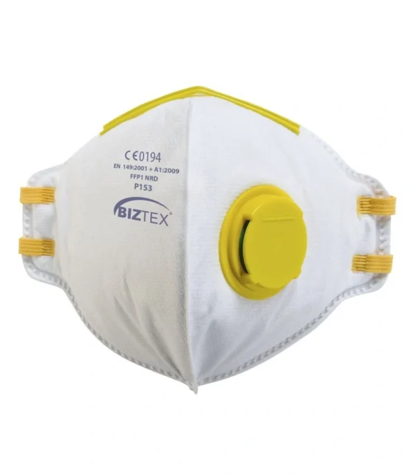 P153 FFP1 Valved Dolomite Fold Flat Respirator